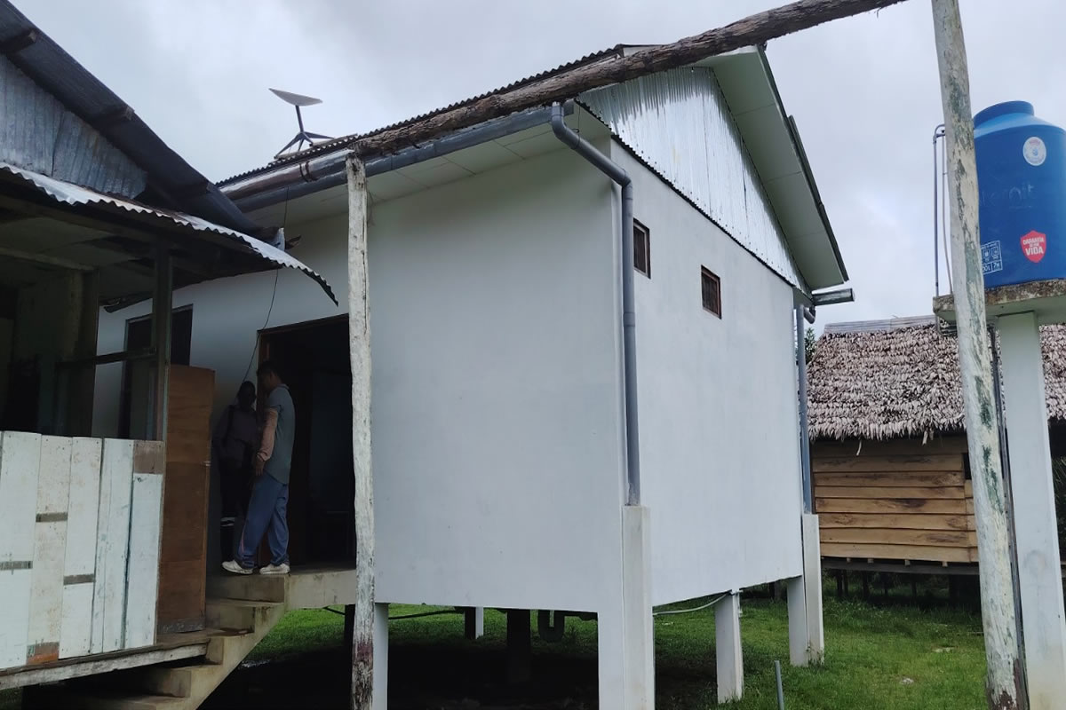 Construcción de Posta Sanitaria en la Comunidad de Nueva Vida 02