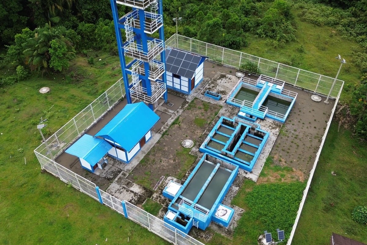 Contracción Agua y Saneamiento Comunidad de Libertad Río Napo 01